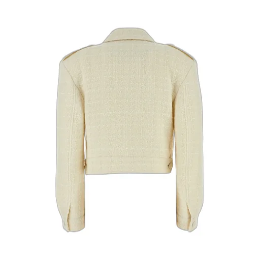Cropped Tweed Jacket
