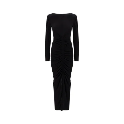 Ruched Midi Dress