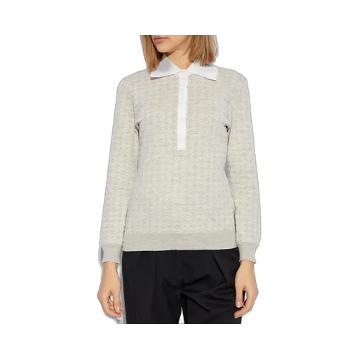Collared Knit Sweater