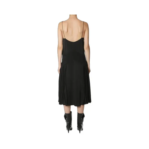 Velvet Trim Slip Dress