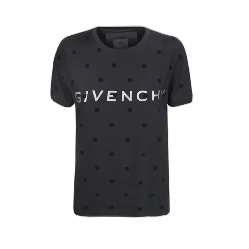 T-Shirt With All-Over Givenchy Motif