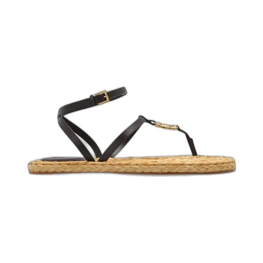 Thong Sandals With Ankle Strap
