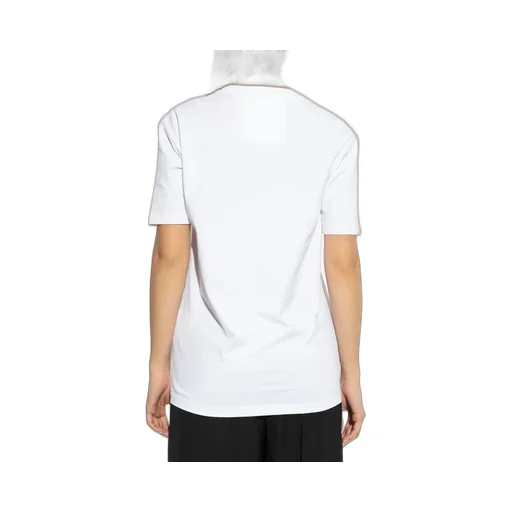 T-Shirt With Leopard Print