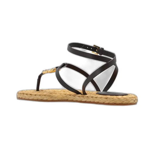 Thong Sandals With Ankle Strap