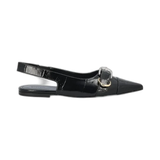 Pointed Toe Slingback Flats