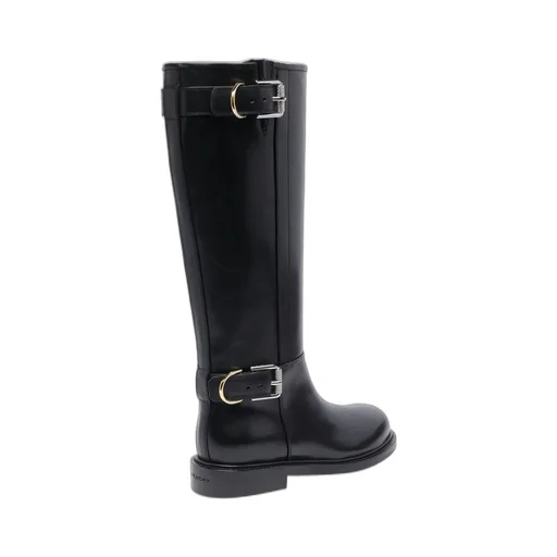 Tall Buckled Boots