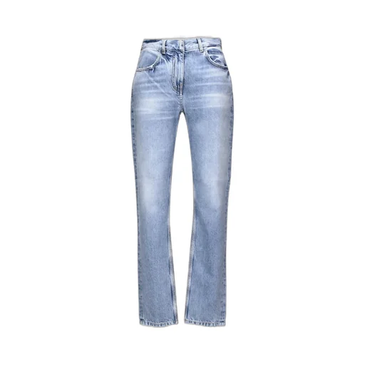 High-Waisted Flared Jeans