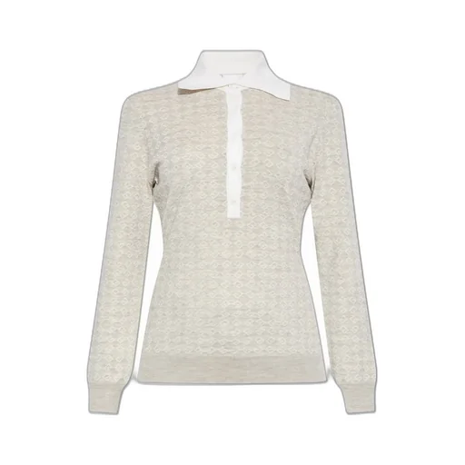 Collared Knit Sweater
