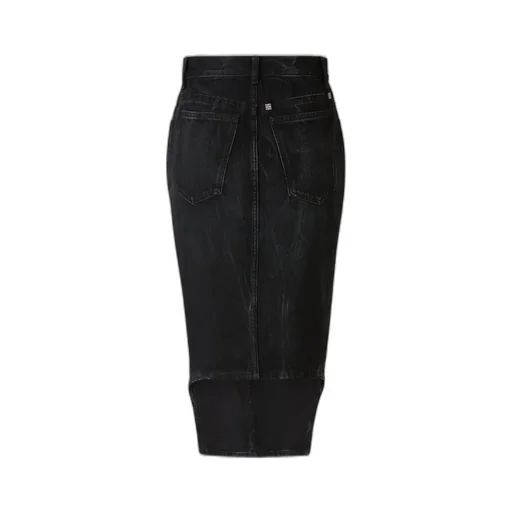Denim Midi Skirt