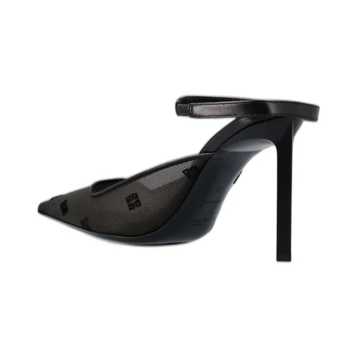 Mules With Ankle Strap
