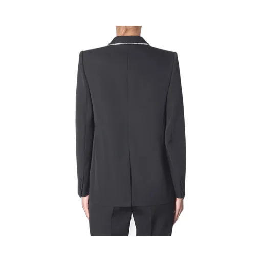 Blazer With Crystal Embellishment