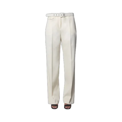 High-Waisted Tailored Trousers