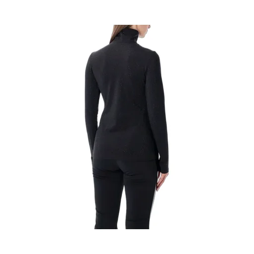 Long-Sleeved High-Neck Top With Zip