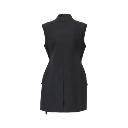 Sleeveless Blazer Dress