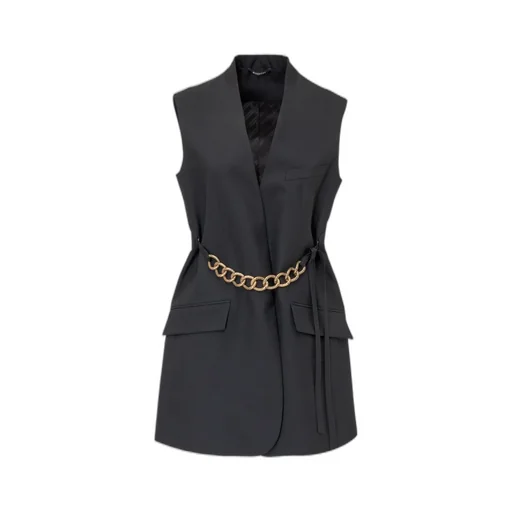 Sleeveless Blazer Dress