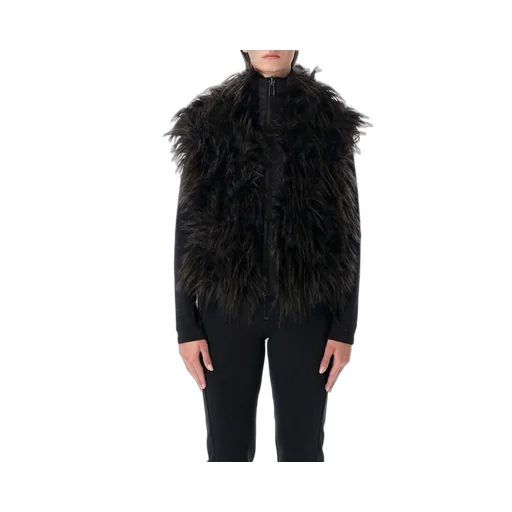 Faux Fur Trimmed Vest