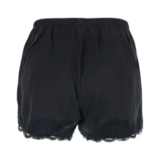 Shorts With Lace Trim