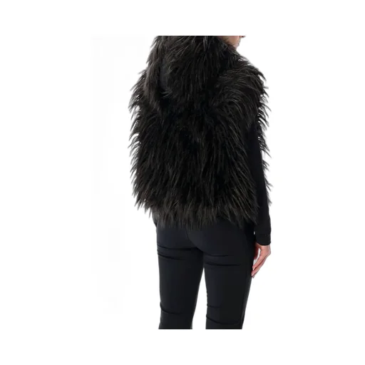 Faux Fur Trimmed Vest