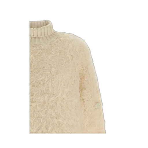 Fuzzy Turtleneck Sweater