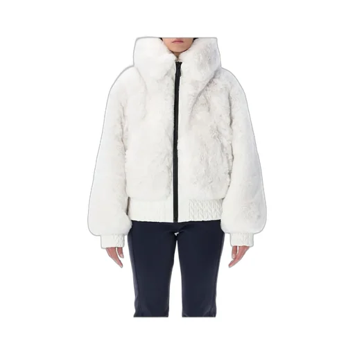 Down Jacket With Fur Hood