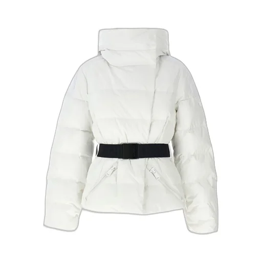 Puffer Jacket With Belt