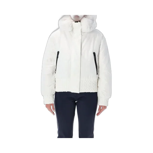 Down Jacket With Fur Hood
