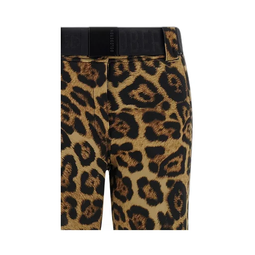 Leopard Print Ski Pants