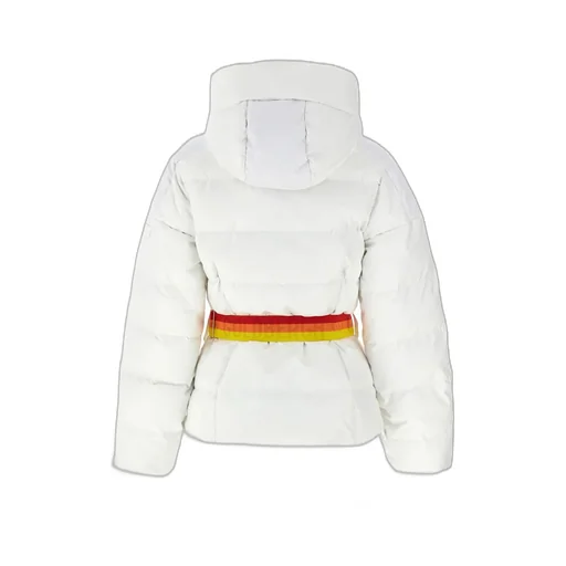 Puffer Jacket With Belt