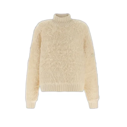 Fuzzy Turtleneck Sweater