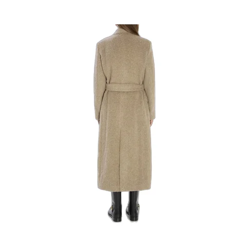 Double-Breasted Coat With Belt