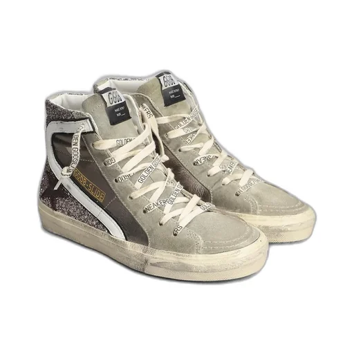 Slide High-Top Sneakers