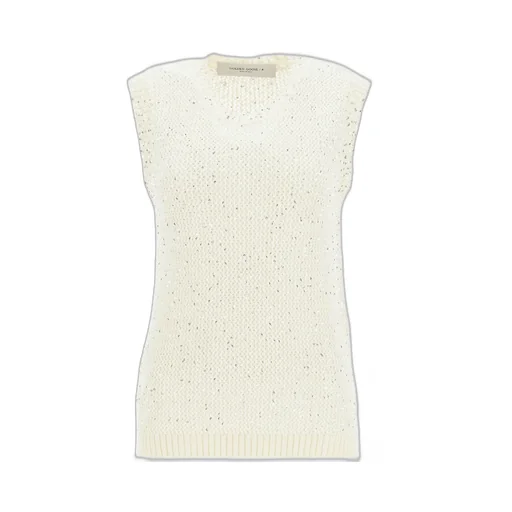 Sleeveless Sequin Knit Top