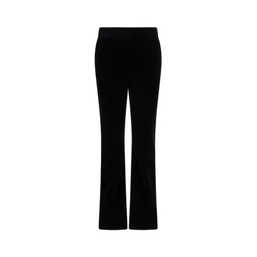 Velvet Flare Trousers