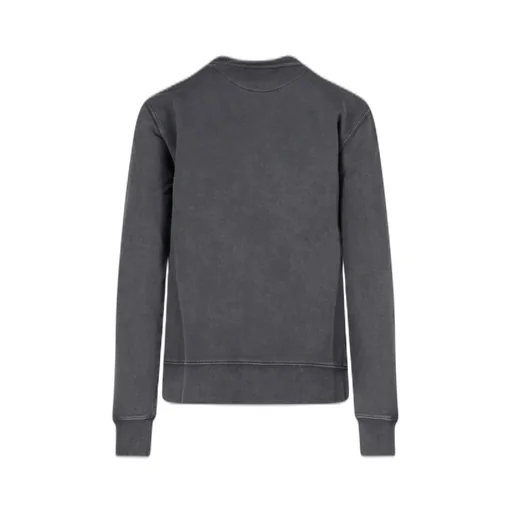 Sweatshirt With Embellished Neckline