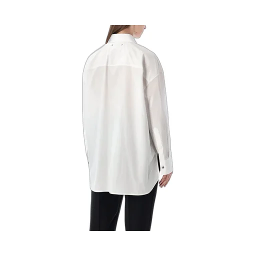 Pleated Bib Shirt