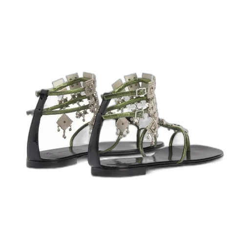 Embellished Gladiator Sandals