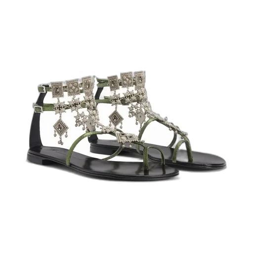 Embellished Gladiator Sandals
