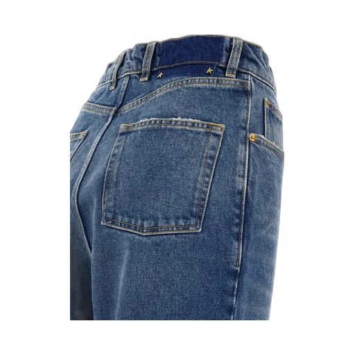 High-Waisted Straight-Leg Jeans