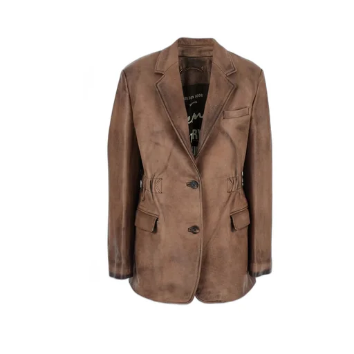 Leather Blazer