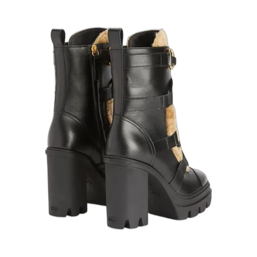 Platform Lace-Up Boots