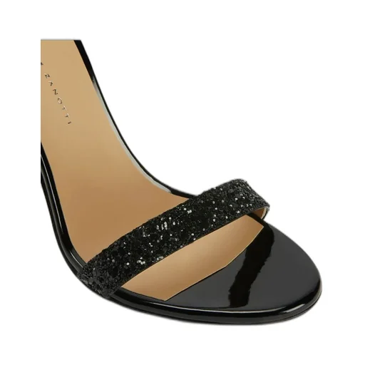 Sparkling Block Heel Sandals