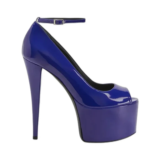 Peep-Toe Platform Heels
