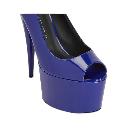 Peep-Toe Platform Heels