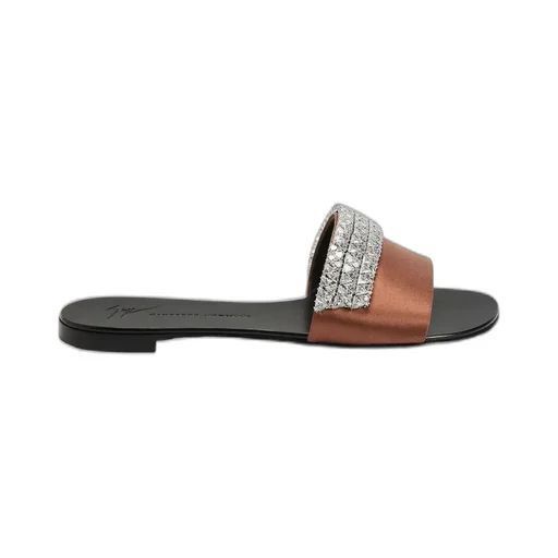 Embellished Slide Sandals