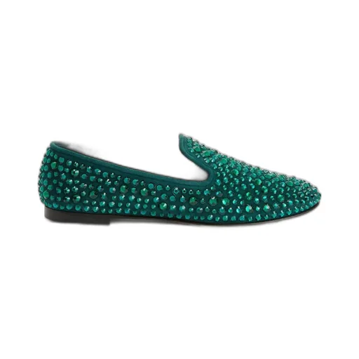 Embellished Loafers