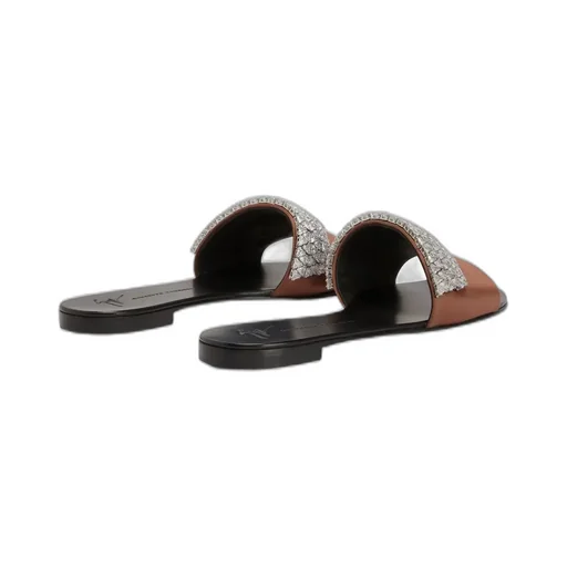 Embellished Slide Sandals