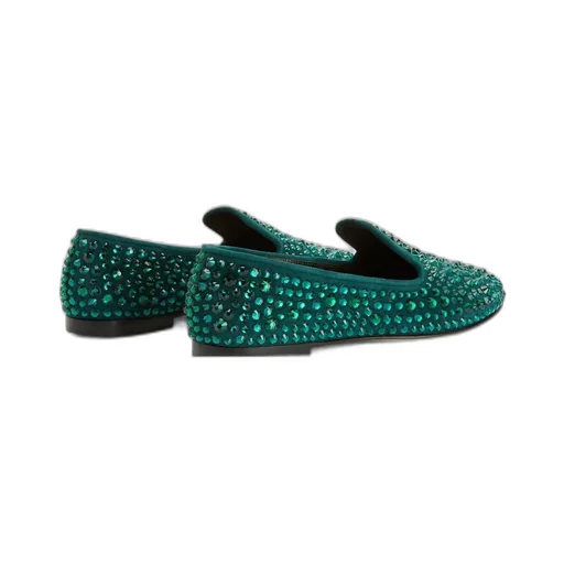 Embellished Loafers