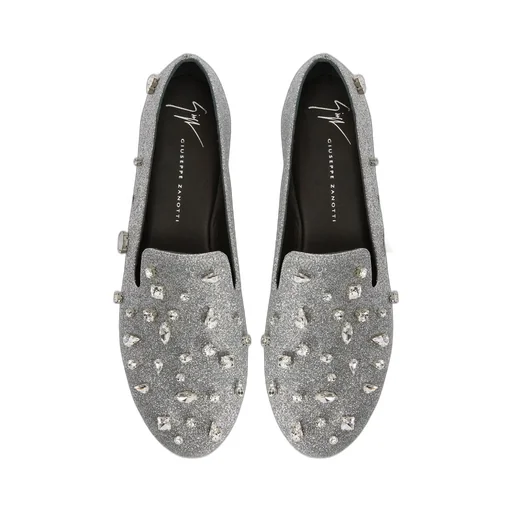 Loafers With Crystals