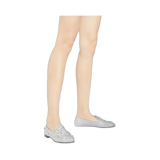 Loafers With Crystals