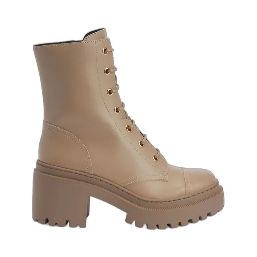 Lace-Up Platform Boots
